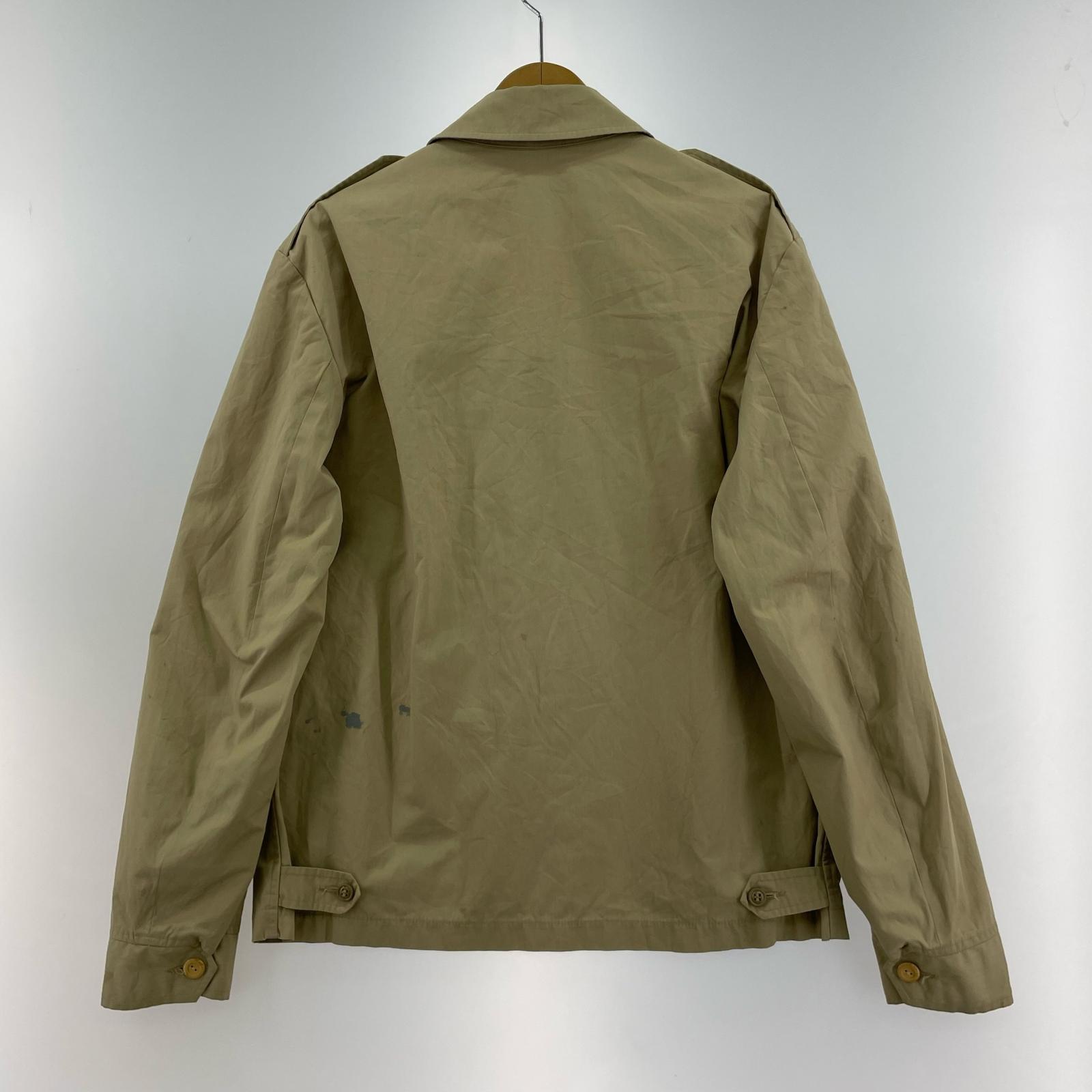 ミリタリージャケット OLD U.S. NAVY Creighton ベージュ (L) L ベージュ