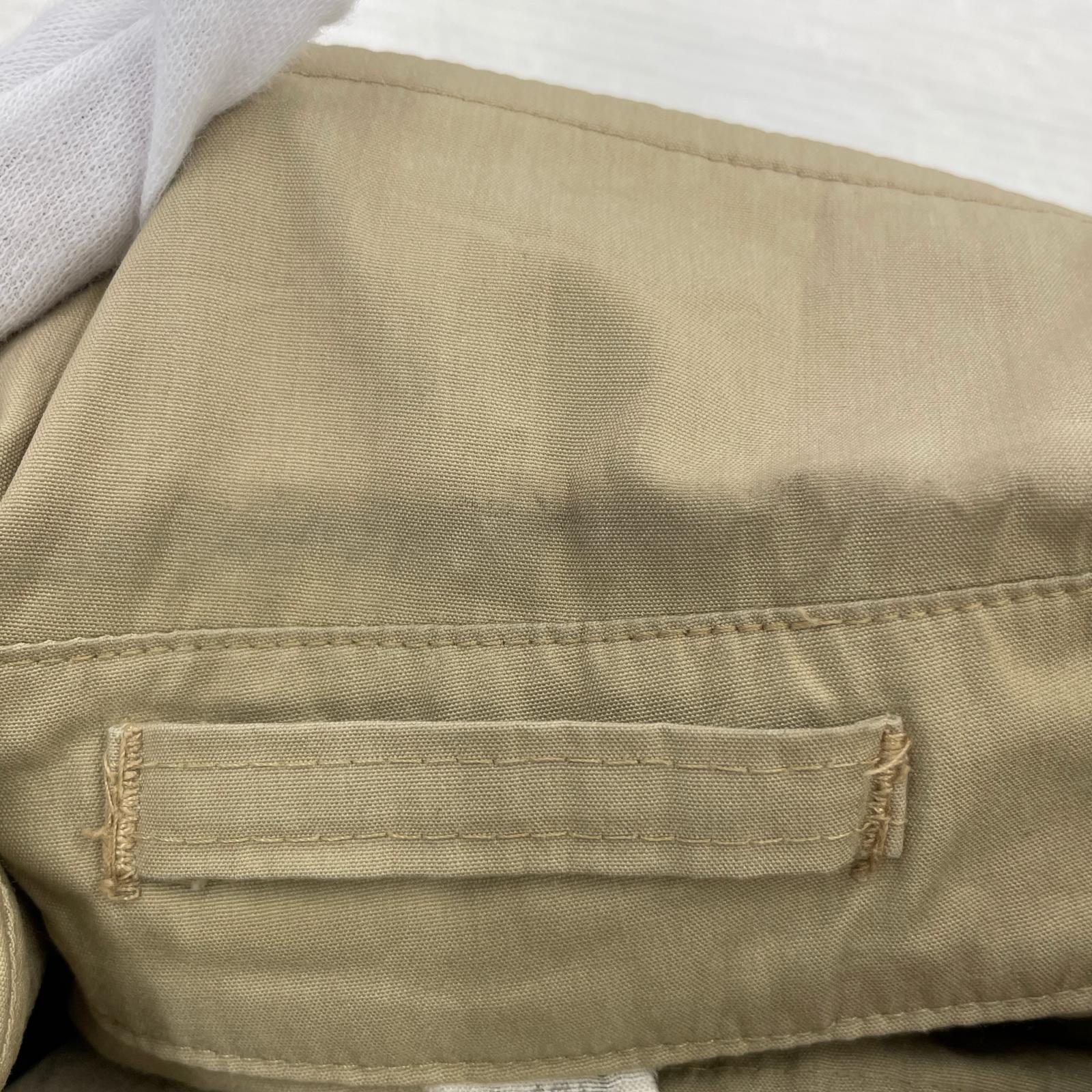 ミリタリージャケット OLD U.S. NAVY Creighton ベージュ (L) L ベージュ