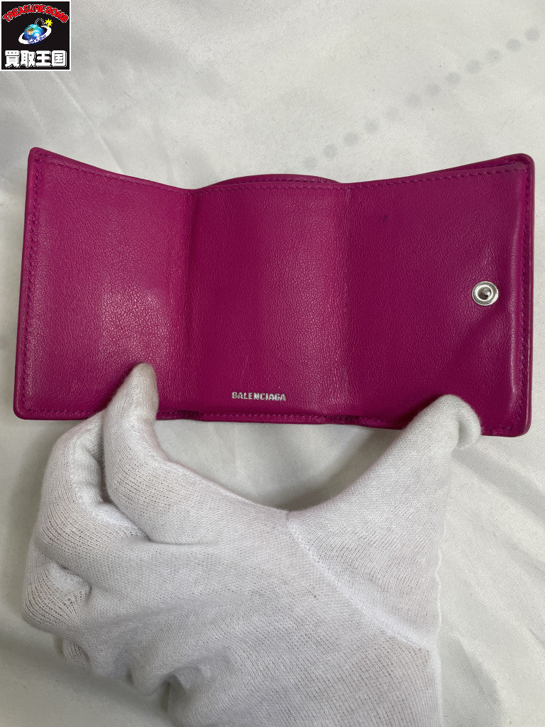 BALENCIAGA ペーパーウォレット