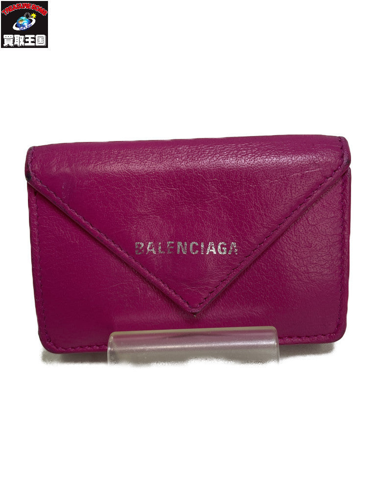 BALENCIAGA ペーパーウォレット
