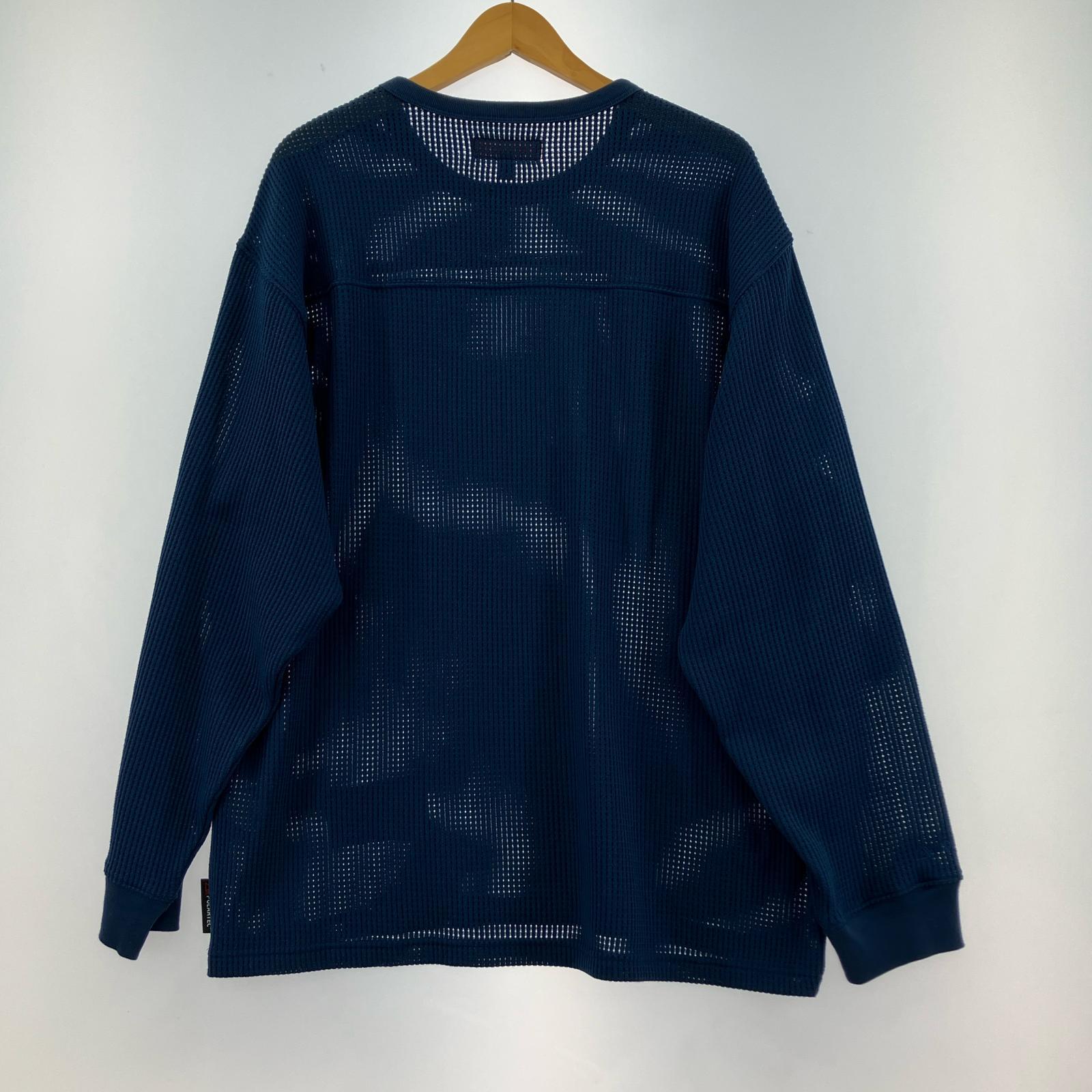 長袖Tシャツ Polartec Mesh L/S Football Top (L) ネイビー L ネイビー