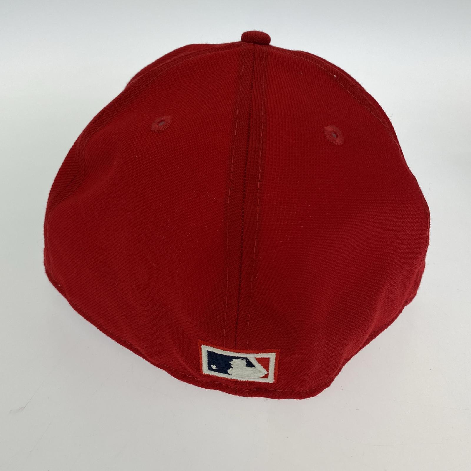 キャップ 59FIFTY/WORLDN SERIES/A/7 3/4 レッド