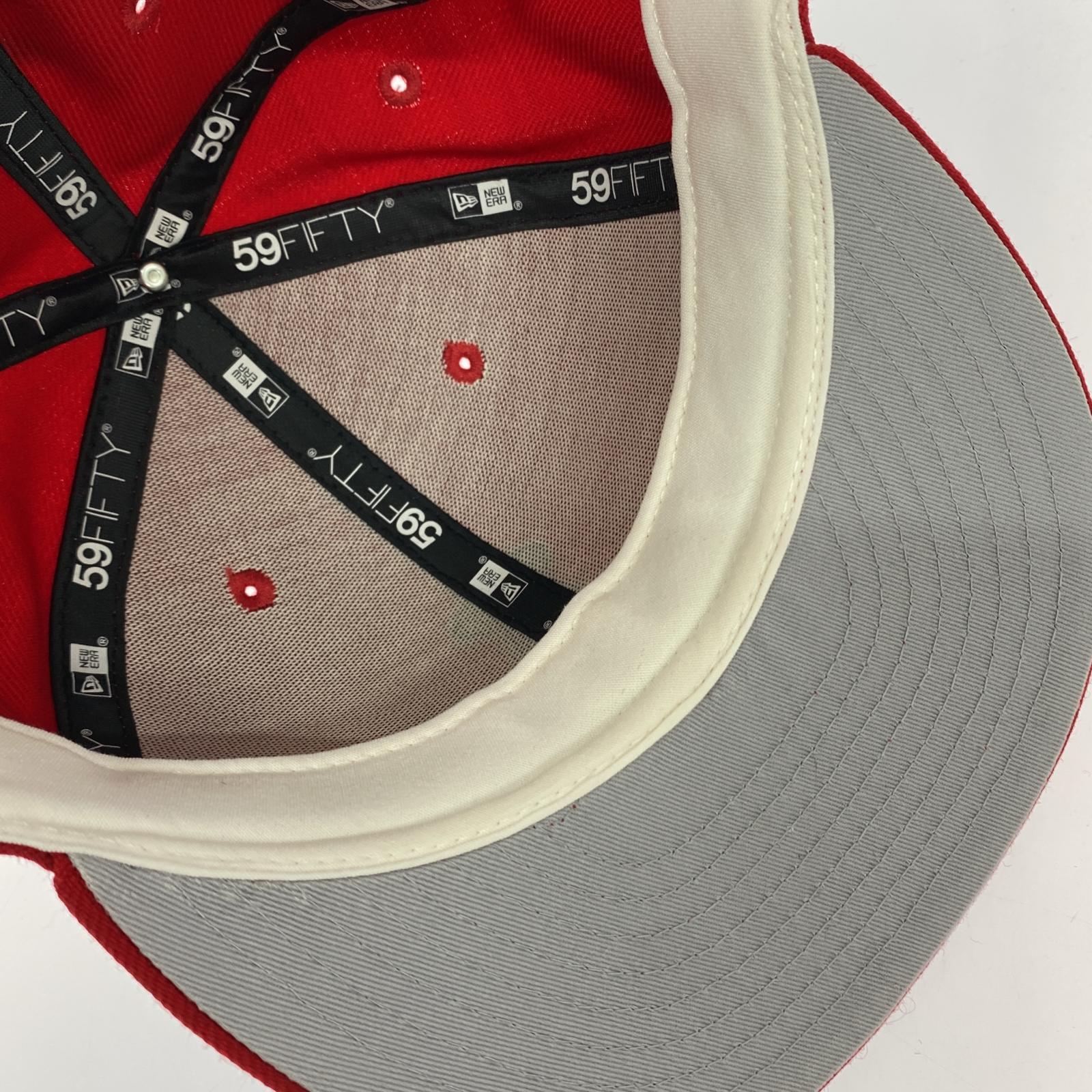 キャップ 59FIFTY/WORLDN SERIES/A/7 3/4 レッド