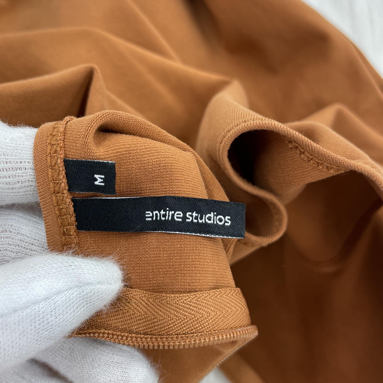 ワンピース entire studios compartment dress M M ブラウン