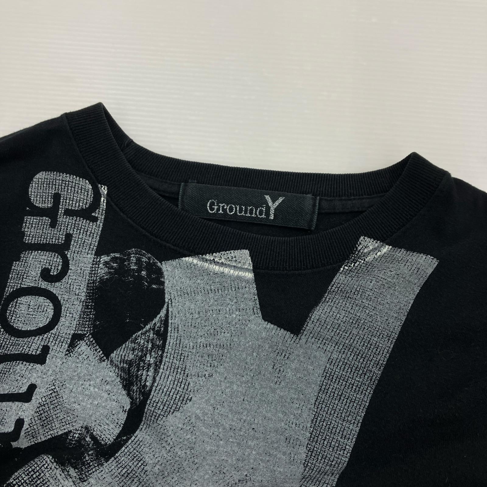 長袖Tシャツ Ground Y 長袖Tシャツ・カットソー 3 ブラック