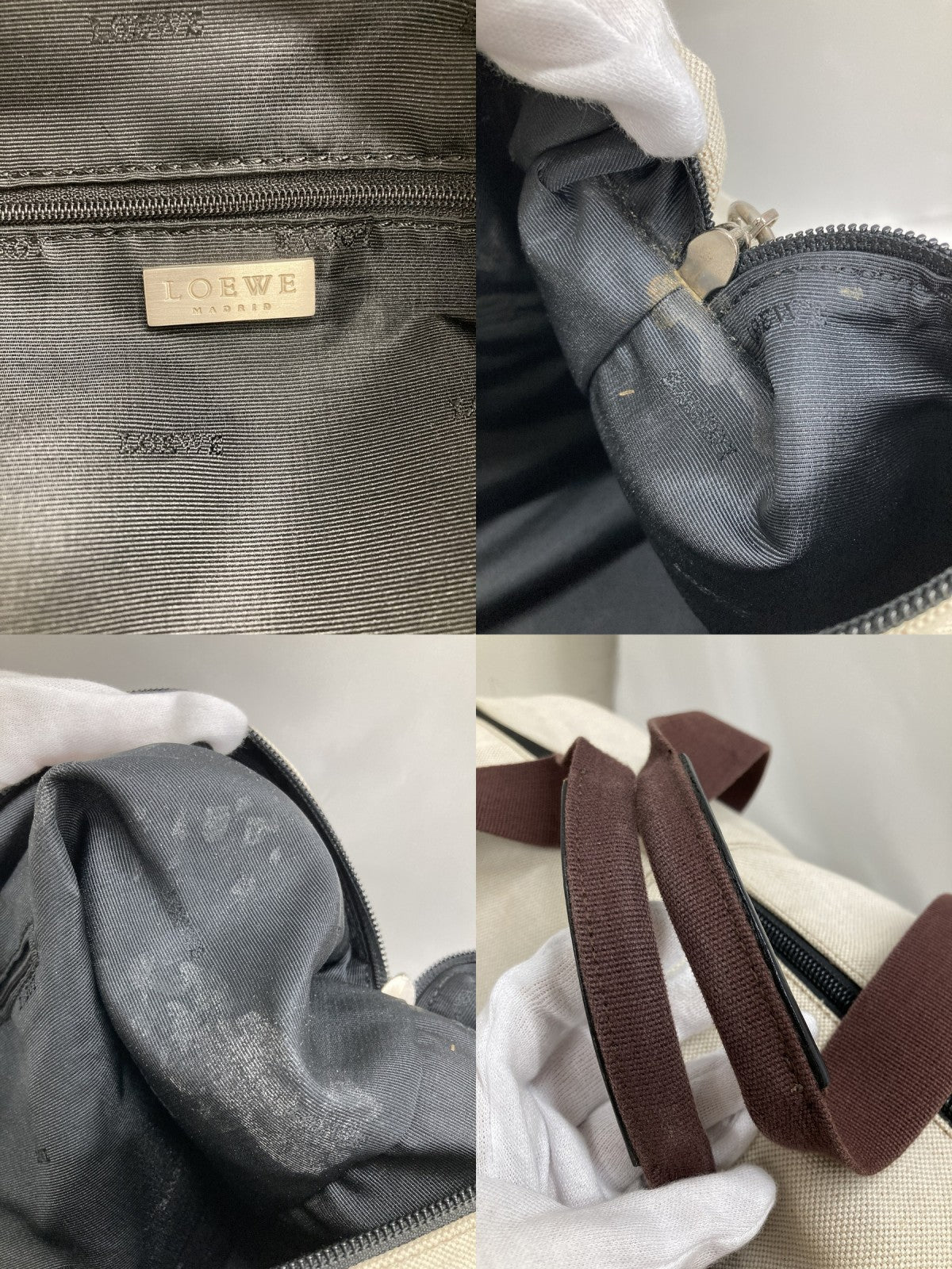 LOEWE 2WAYキャンバスバッグ