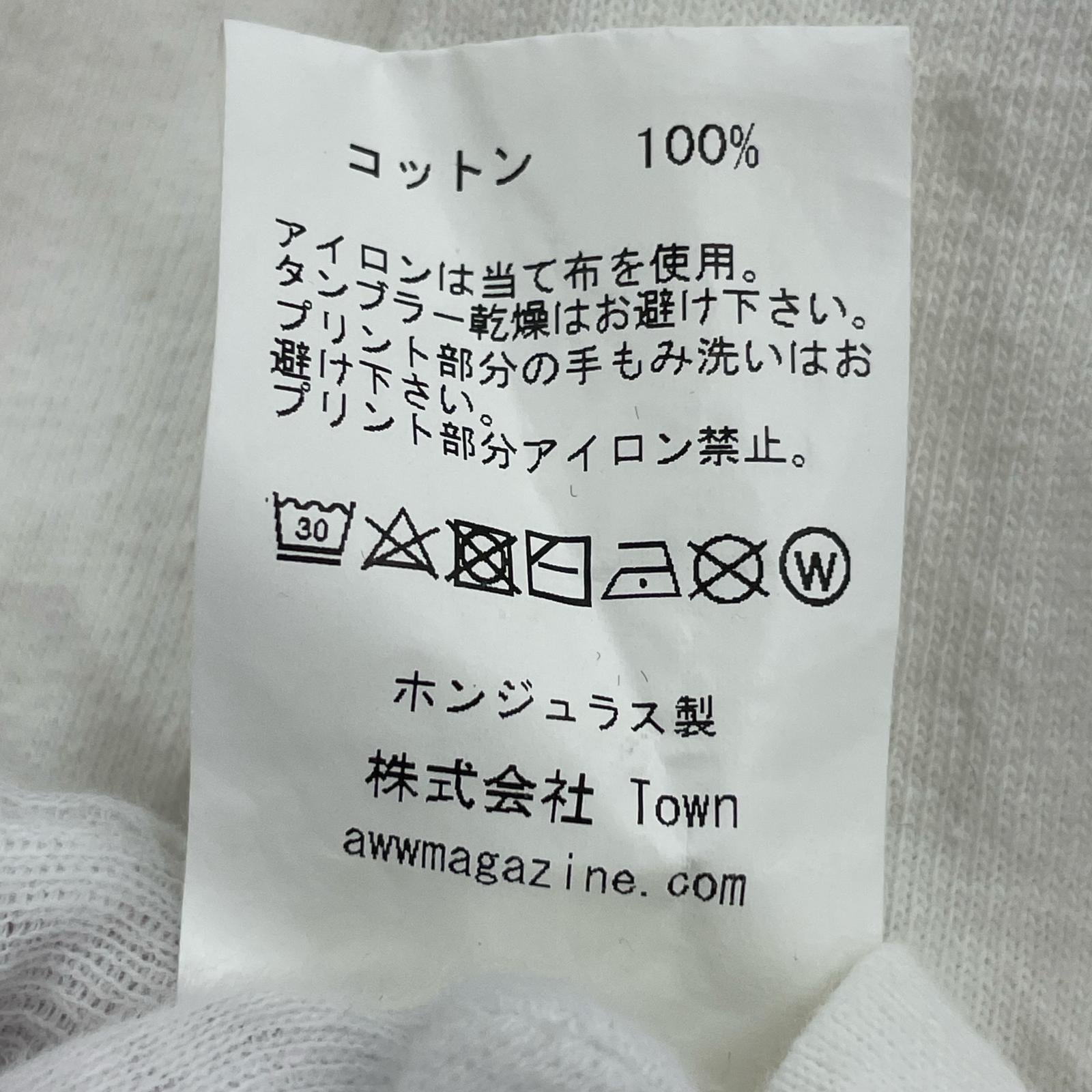 半袖Tシャツ AWW S/SポケTee ホワイト