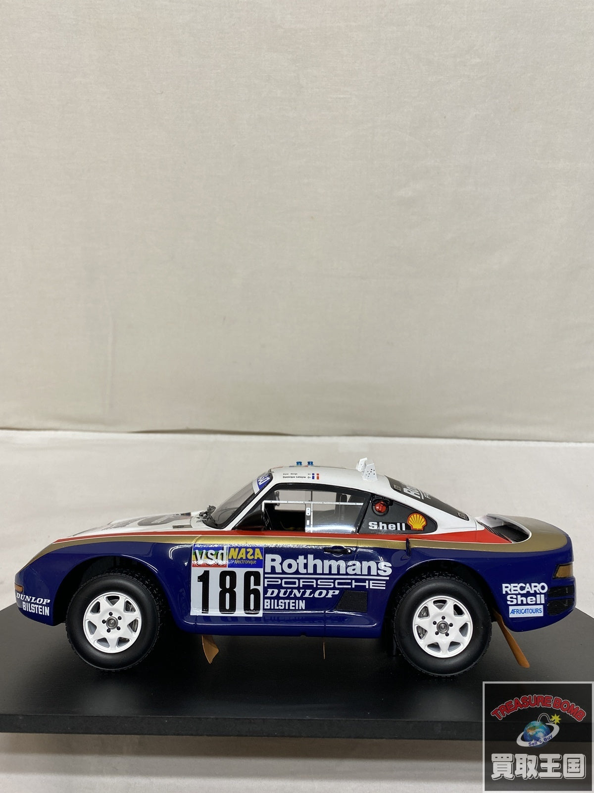 Spark 18S789 1/18 Porsche 959 No.186 スケールカー