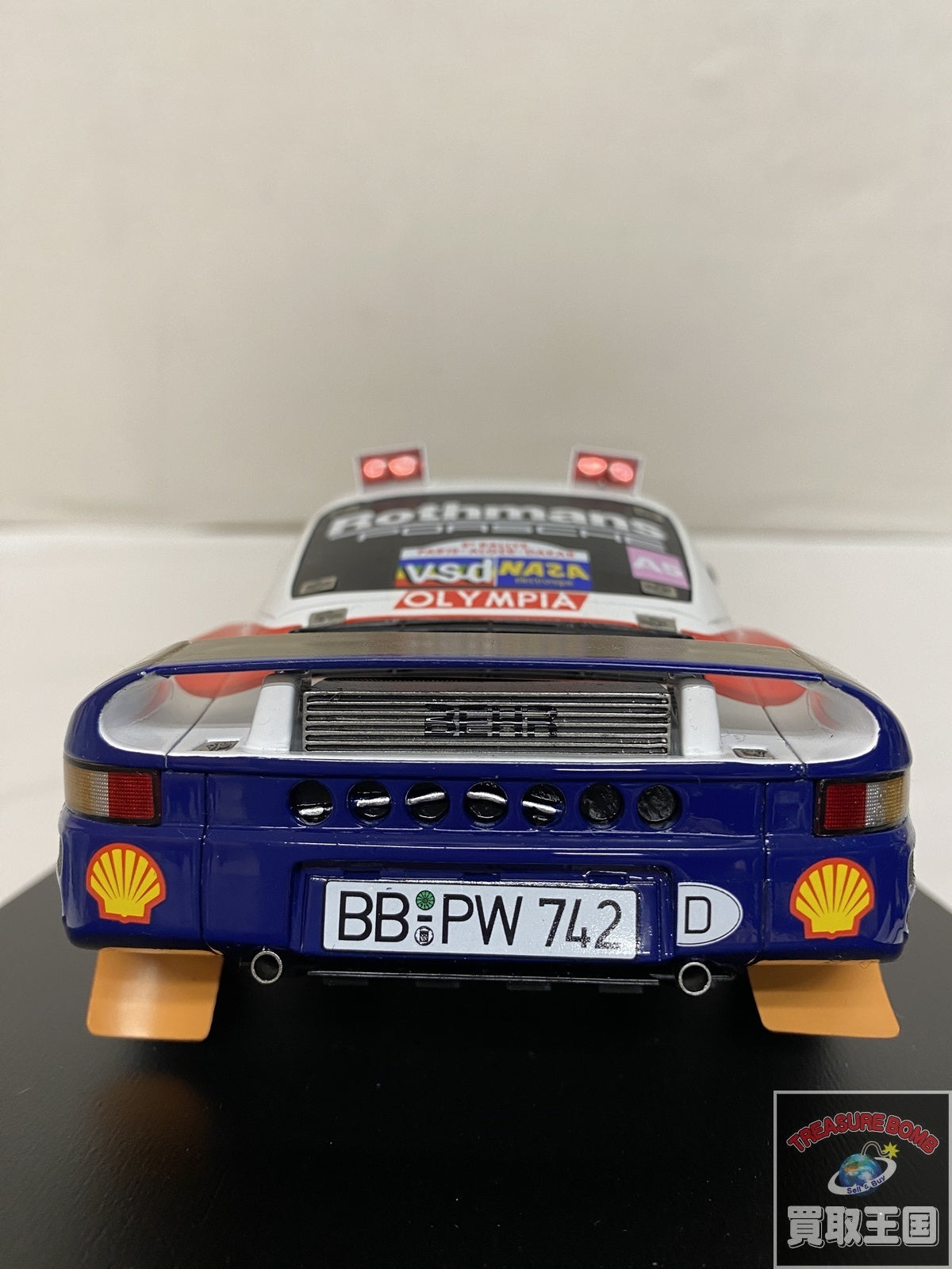 Spark 18S789 1/18 Porsche 959 No.186 スケールカー
