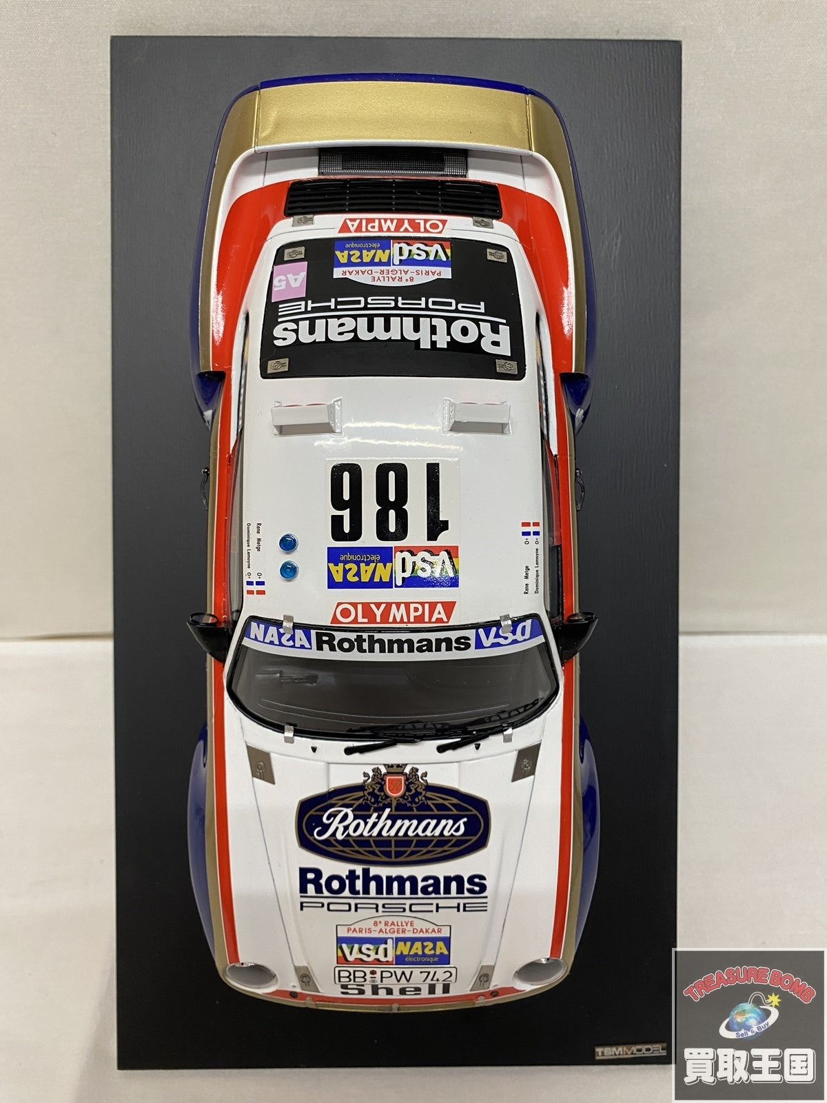 Spark 18S789 1/18 Porsche 959 No.186 スケールカー