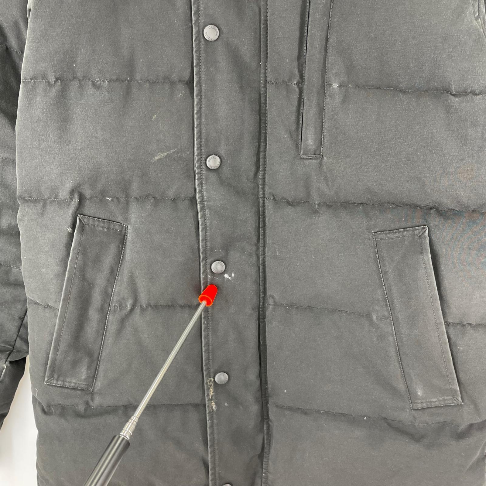 ダウンジャケット CANADA GOOSE カーソンパーカー ダウンジャケット 3805JMA 黒 (M)