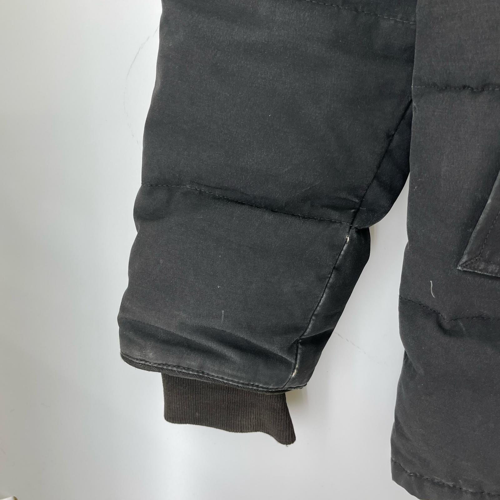 ダウンジャケット CANADA GOOSE カーソンパーカー ダウンジャケット 3805JMA 黒 (M)