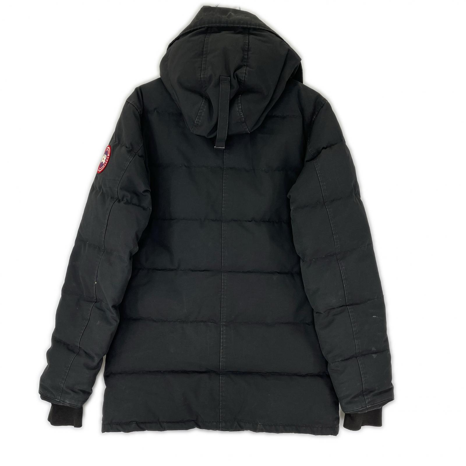 ダウンジャケット CANADA GOOSE カーソンパーカー ダウンジャケット 3805JMA 黒 (M)