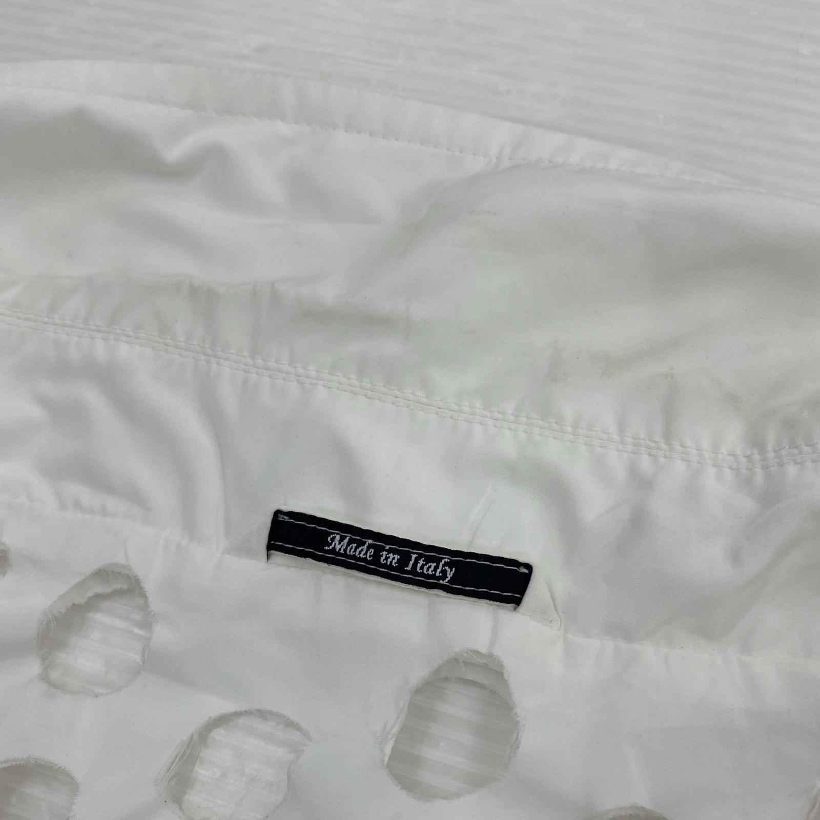 その他アウター 20SS パンチホール コート 38 ホワイト