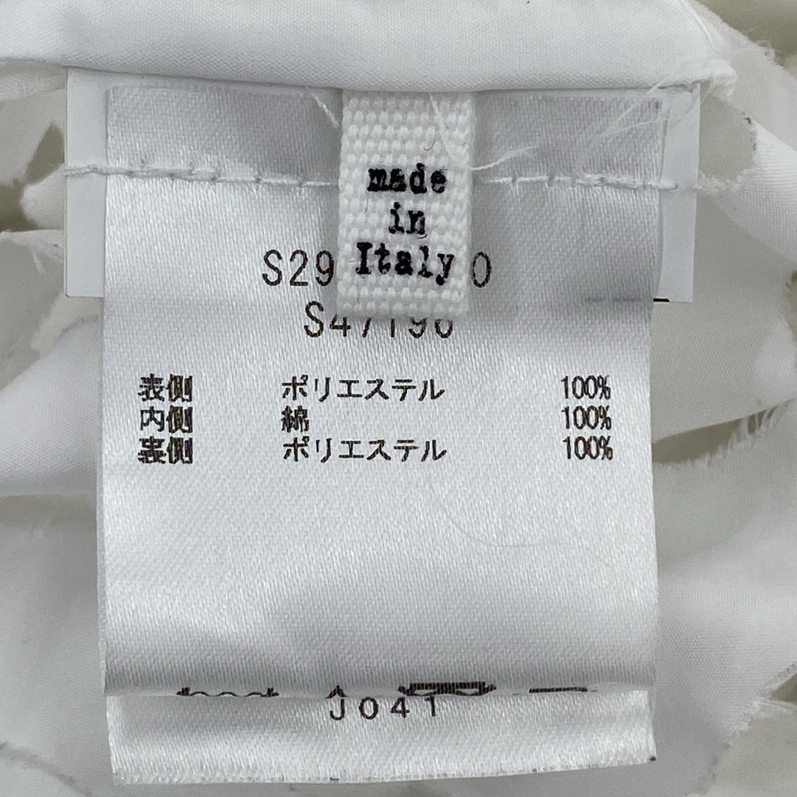 その他アウター 20SS パンチホール コート 38 ホワイト