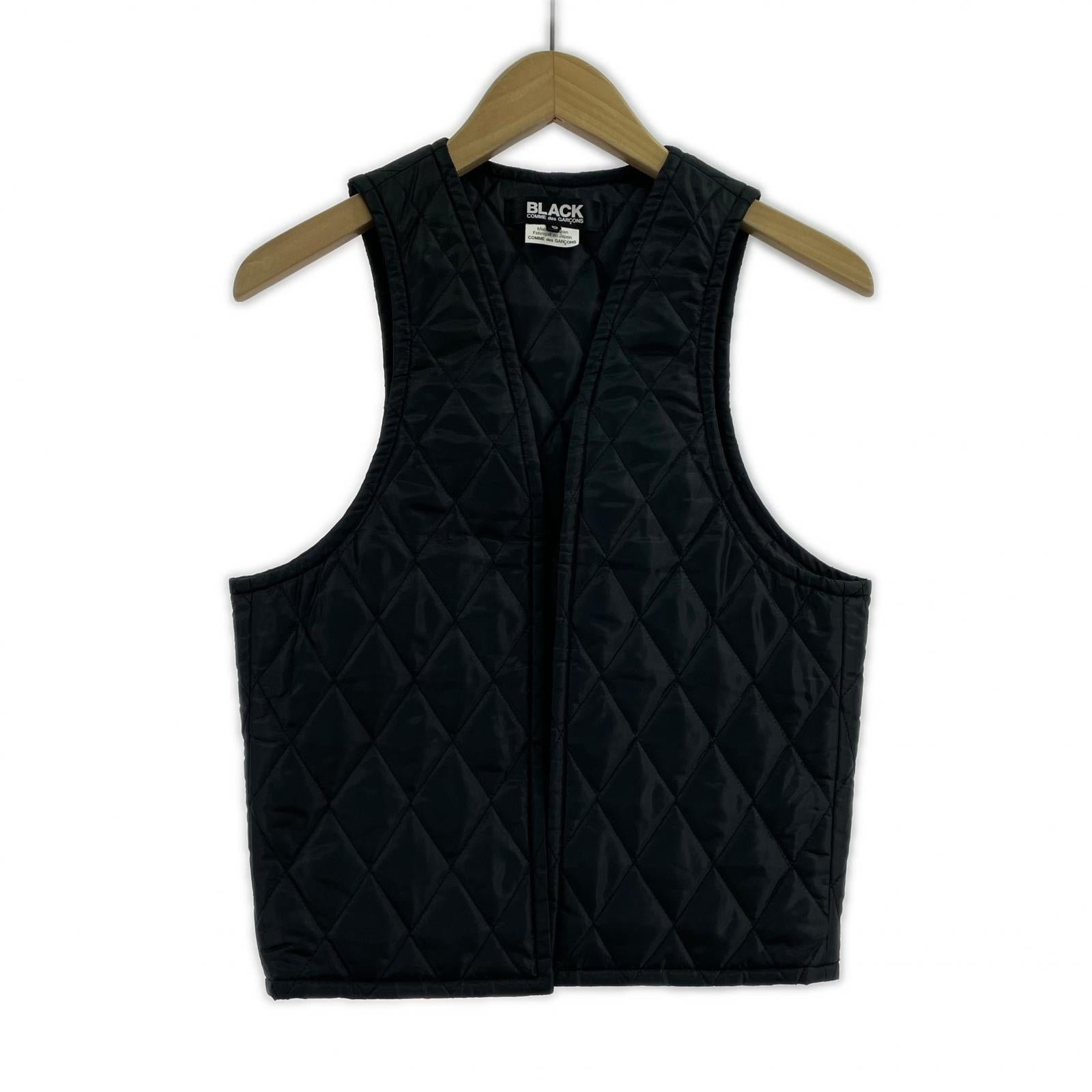 その他アウター BLACK COMME des GARCONS ベスト 1D-V004 S ブラック