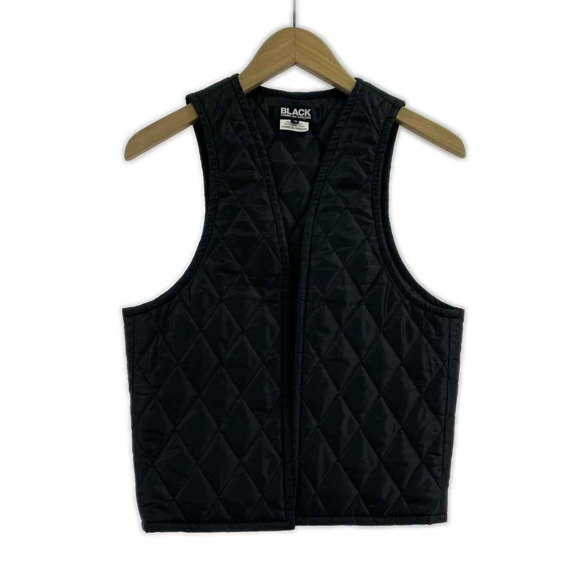 その他アウター BLACK COMME des GARCONS ベスト 1D-V004 S ブラック