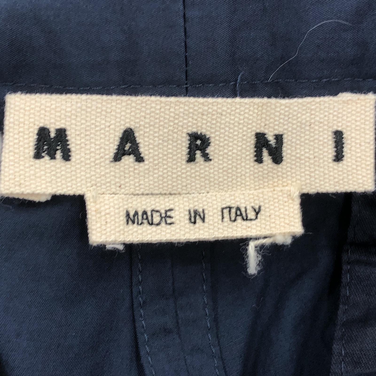 その他ボトムス MARNI パンツ 44 ネイビー
