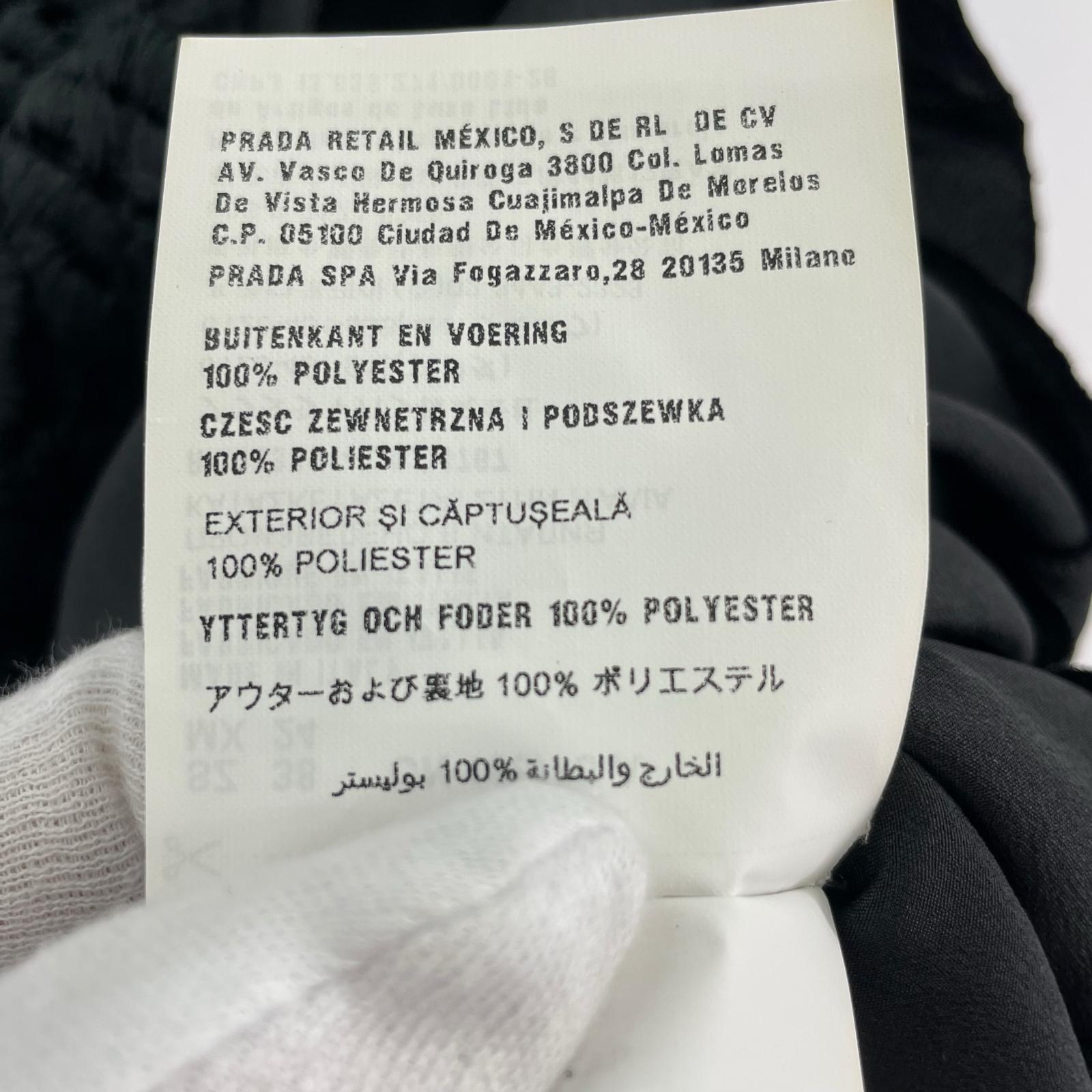 MIU MIU ワンピース 総レースノースリーブドレス ワンピース ひざ丈 バックファスナー 38 S 黒 ブラック 38