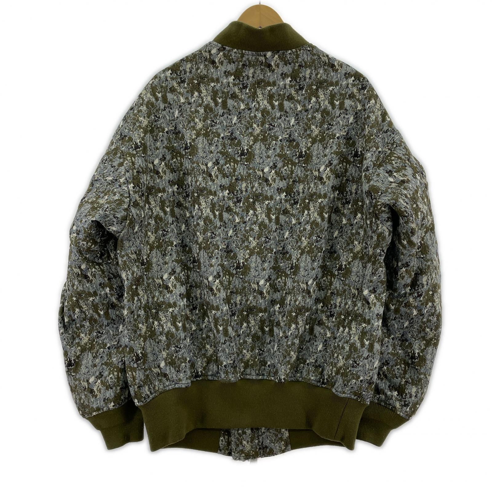 その他アウター Y's ジャケット・ブルゾン 22AW FADED CAMOFLAGE JACQUARD MA-1 中綿 ブルゾン