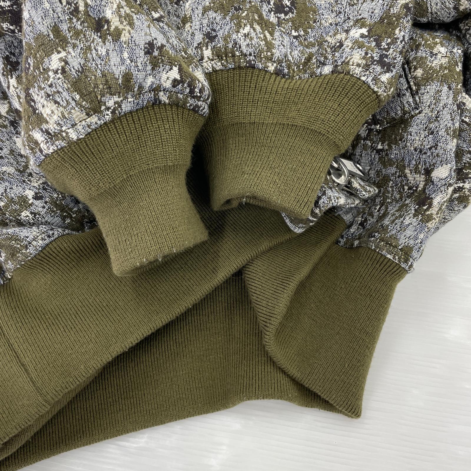 その他アウター Y's ジャケット・ブルゾン 22AW FADED CAMOFLAGE JACQUARD MA-1 中綿 ブルゾン