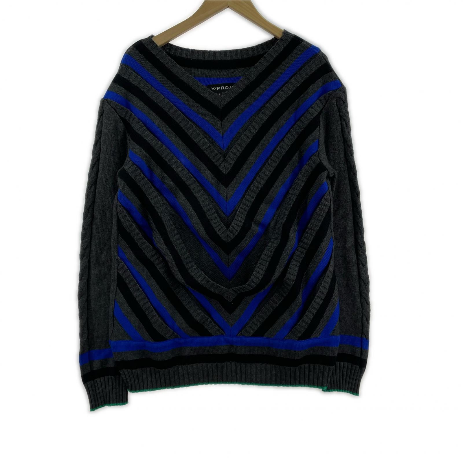 その他トップス Y/PROJECT トップス 19SS 長袖ニット MPULL20-S14 M グレー
