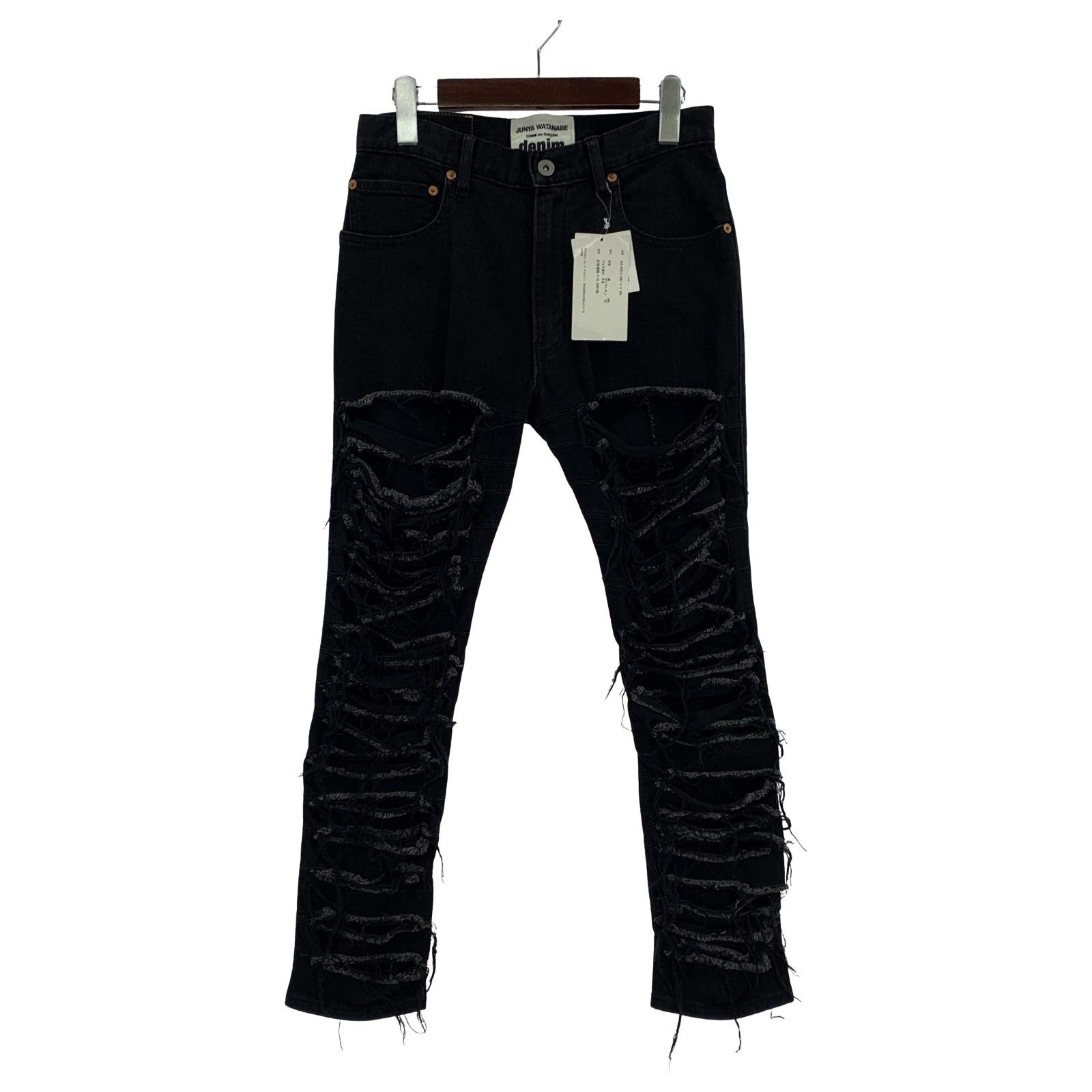 その他ボトムス 19AW デストロイスキニーデニム ブラック