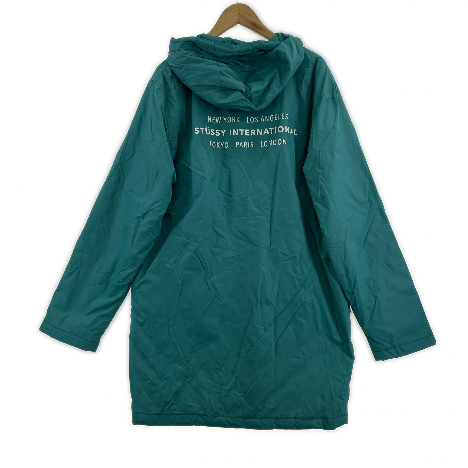 ジャケット ロング フーデッド コーチジャケット (M) 115314 M