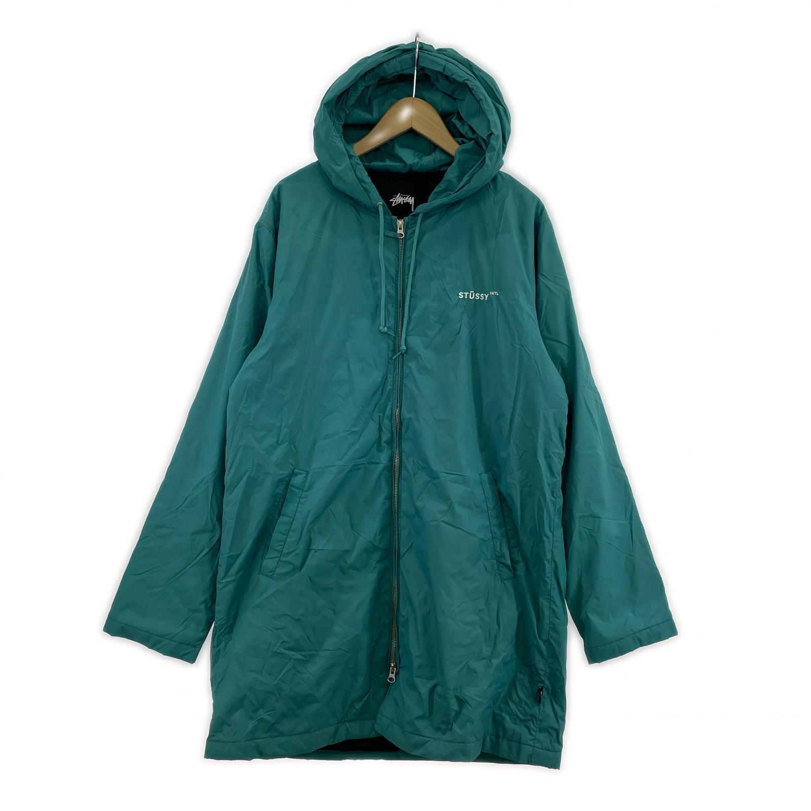 ジャケット ロング フーデッド コーチジャケット (M) 115314 M