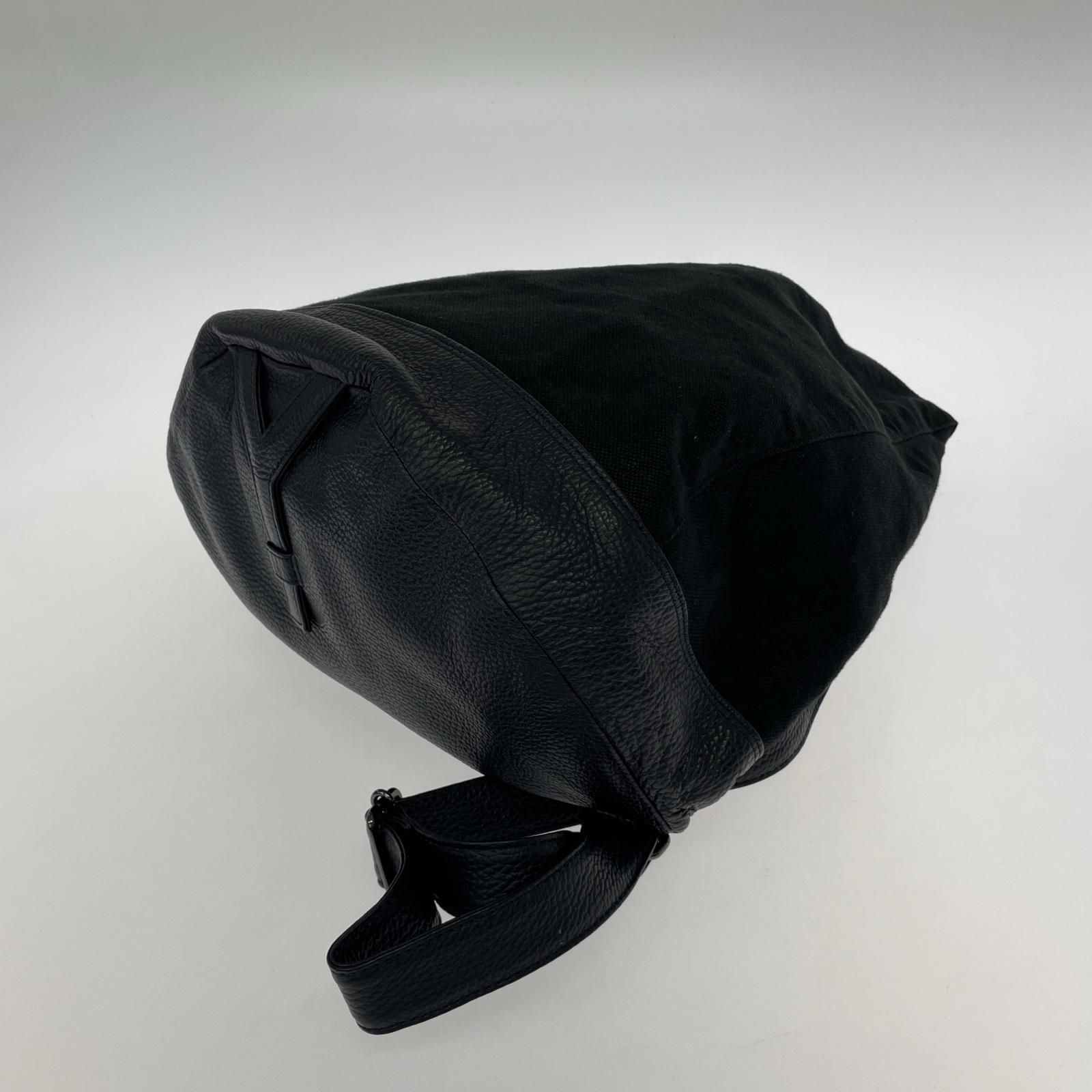 リュック・デイパック discord Yohji Yamamoto レザー切替/Y BACKPACK ブラック