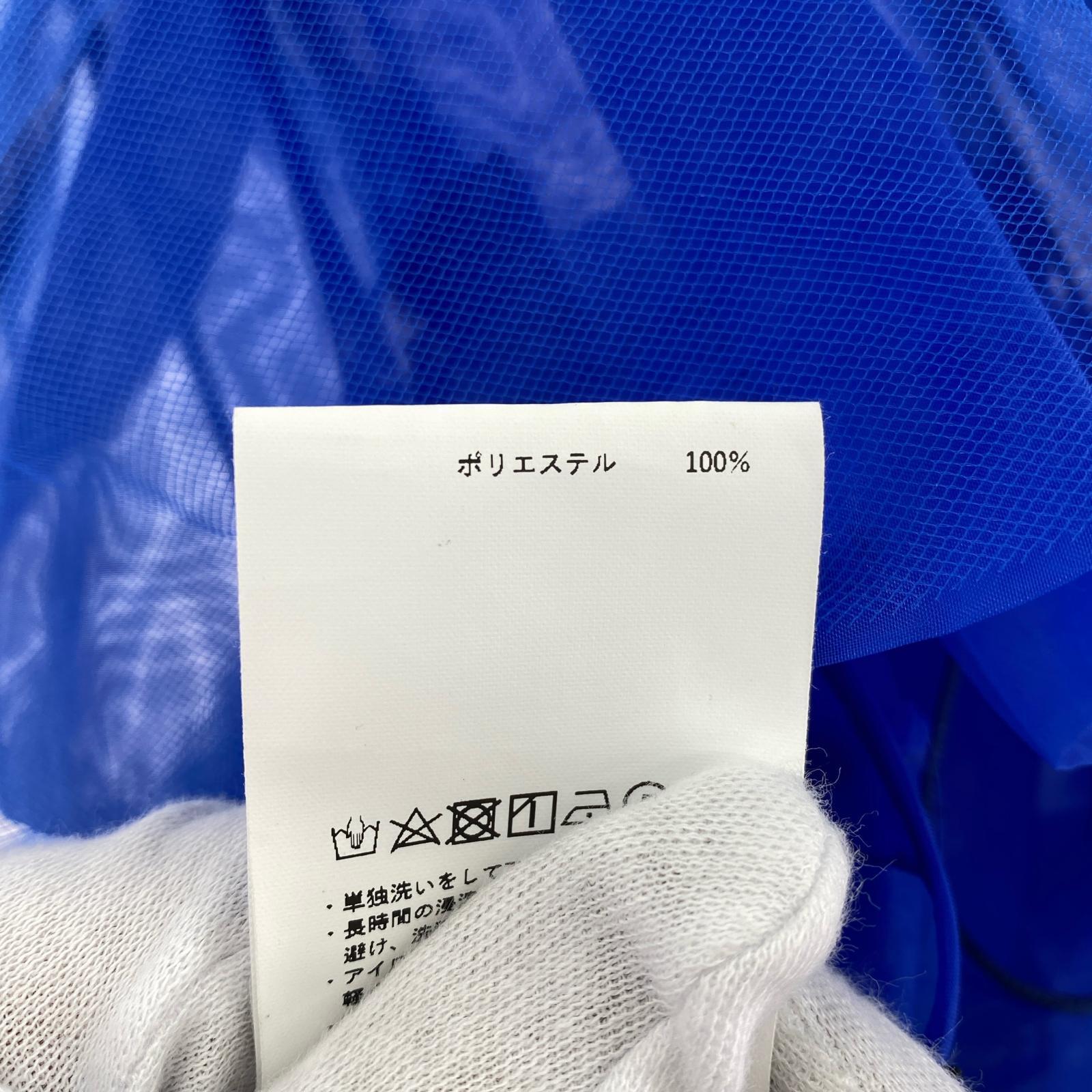 半袖Tシャツ チュールオーガンジーベスト BLUE-M フリー ブルー