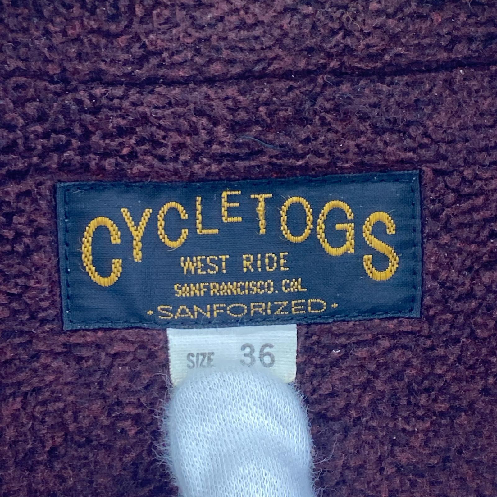 ジャケット CYCLETOGS VEST 36 ブラック
