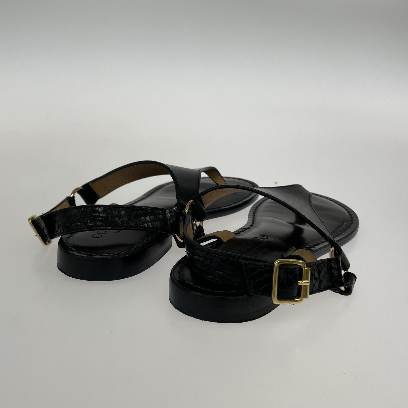 その他靴 フラットサンダル/BLK/36 36 ブラック