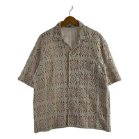 半袖シャツ 22ss 総柄 M M