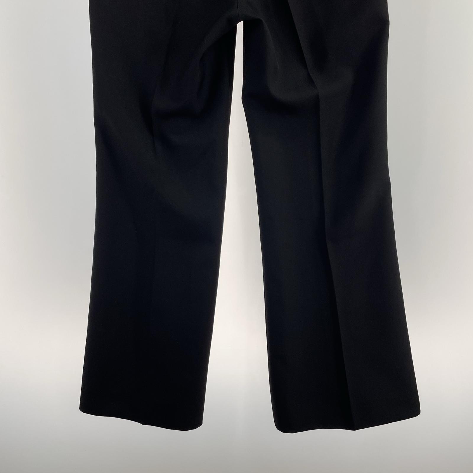 パンツ shikitari フレアスラックス M M ブラック
