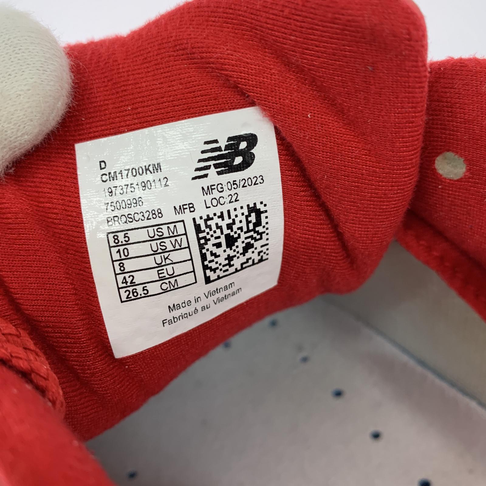 スニーカー KITH NewBalance 1700 Marshmallow 26.5cm (US8 1/2 UK8 EU43)