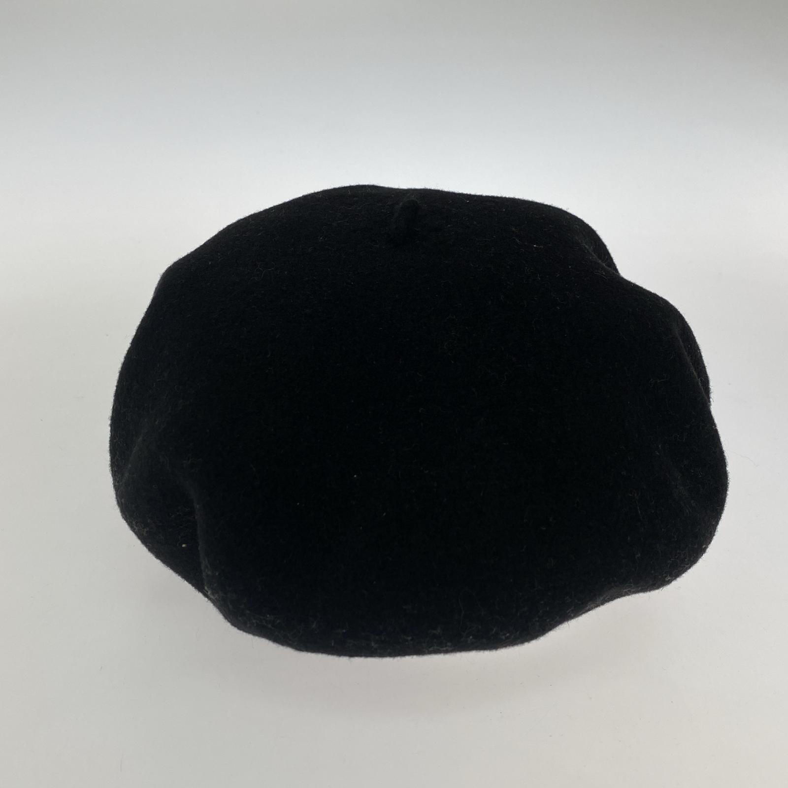 その他帽子 ベレー帽 ブラック