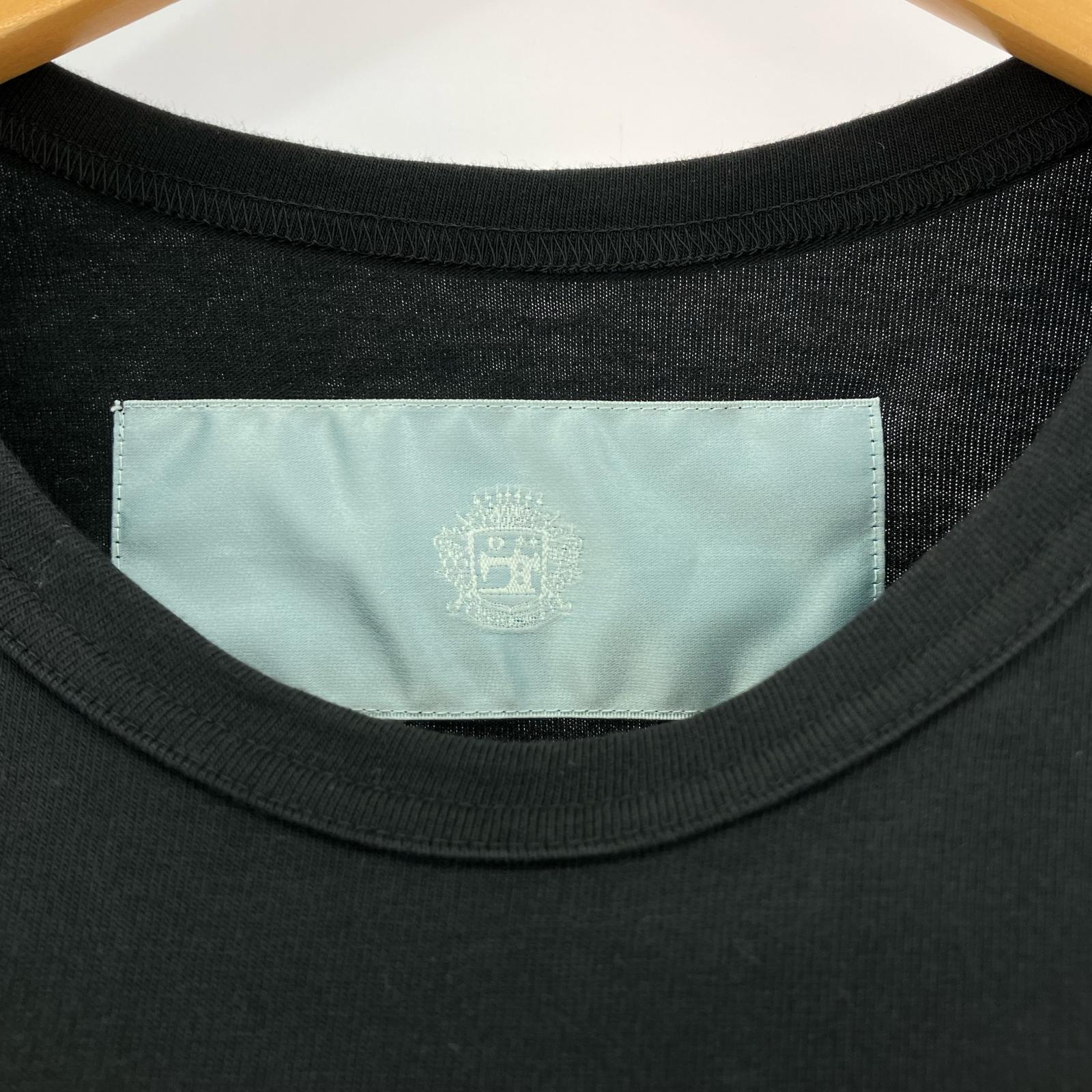 長袖Tシャツ カットソー/黒 0 ブラック