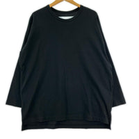 長袖Tシャツ カットソー/黒 0 ブラック