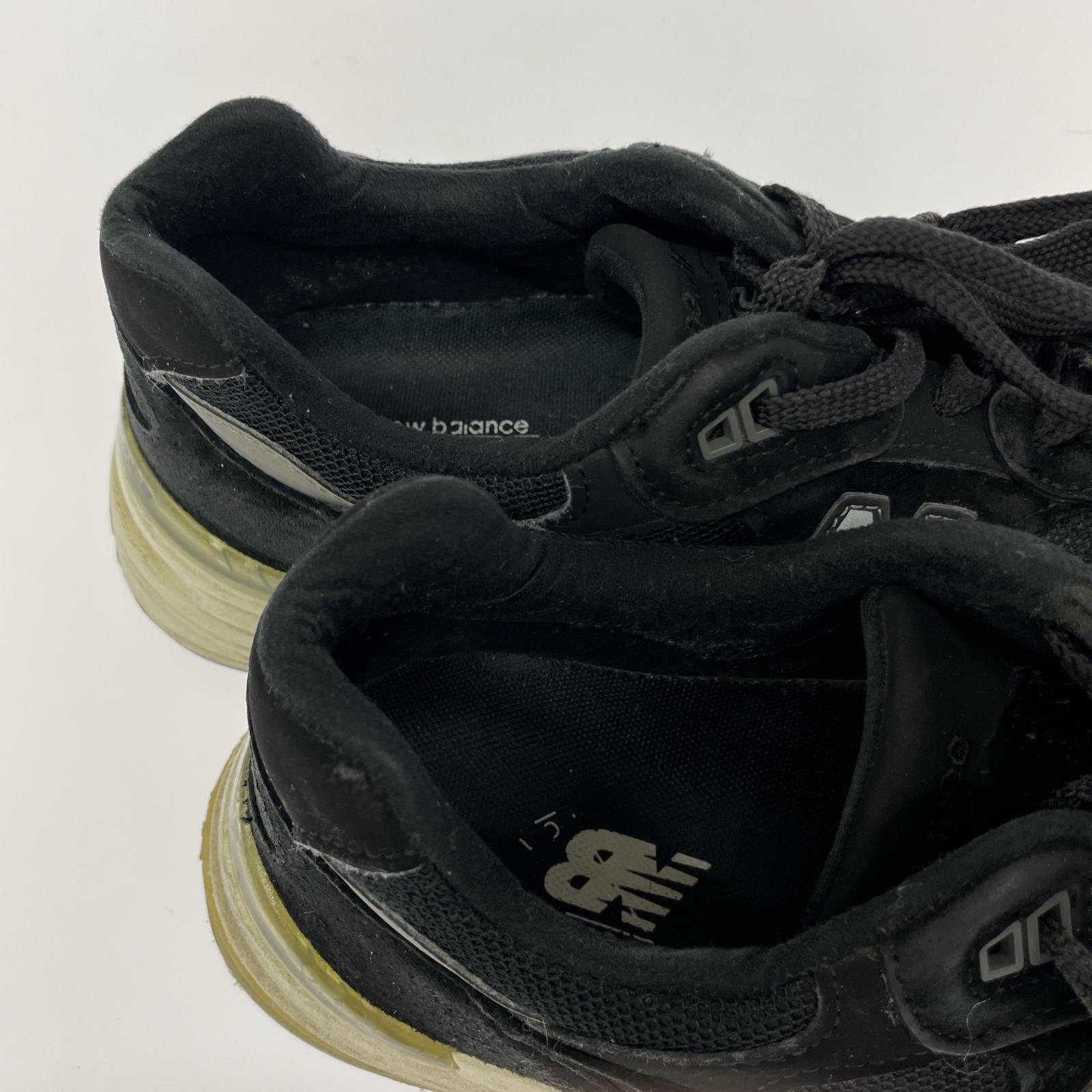 スニーカー NEW BALANCE M992BL 26.5 ブラック 26.5cm (US8 1/2 UK8 EU43) ブラック