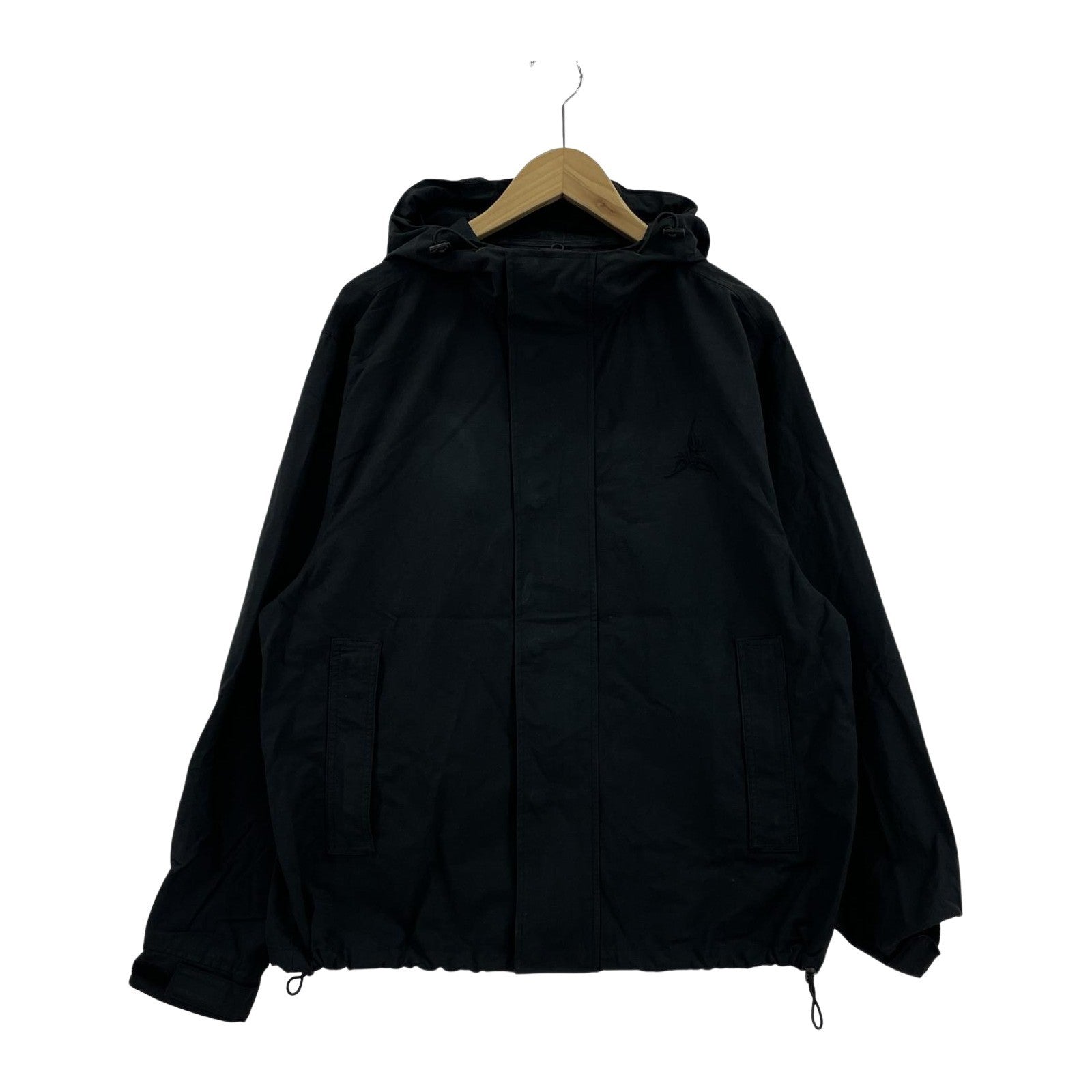 マウンテンパーカー itsuki×oops ハンドペイントマウンテンパーカー M ブラック M ブラック