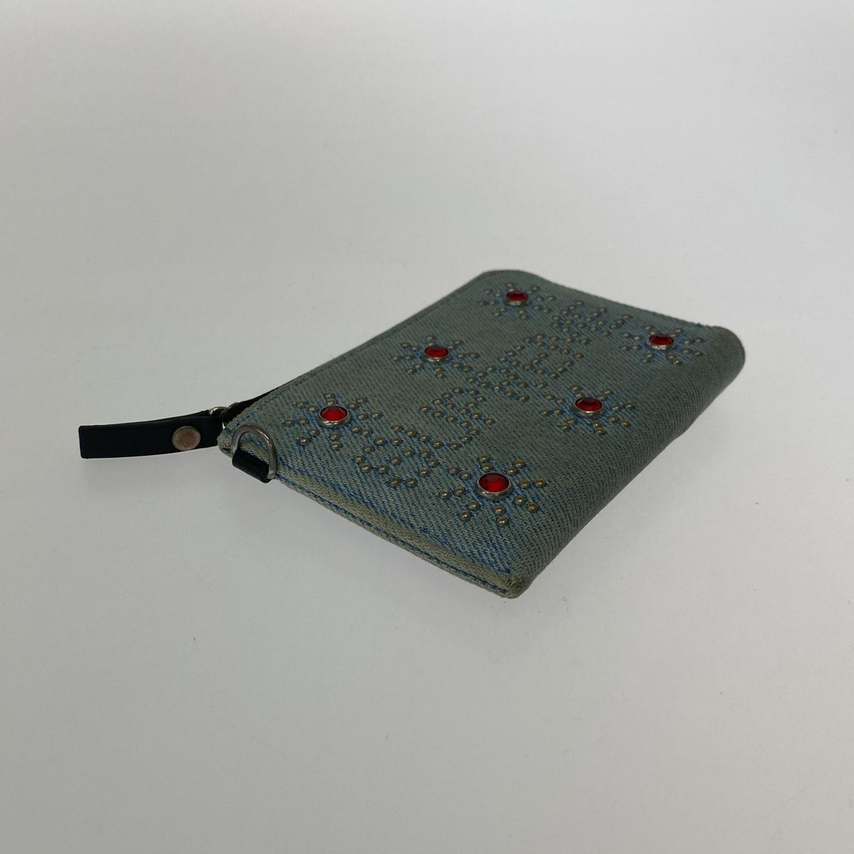 コインケース × HTC スタッズデニム