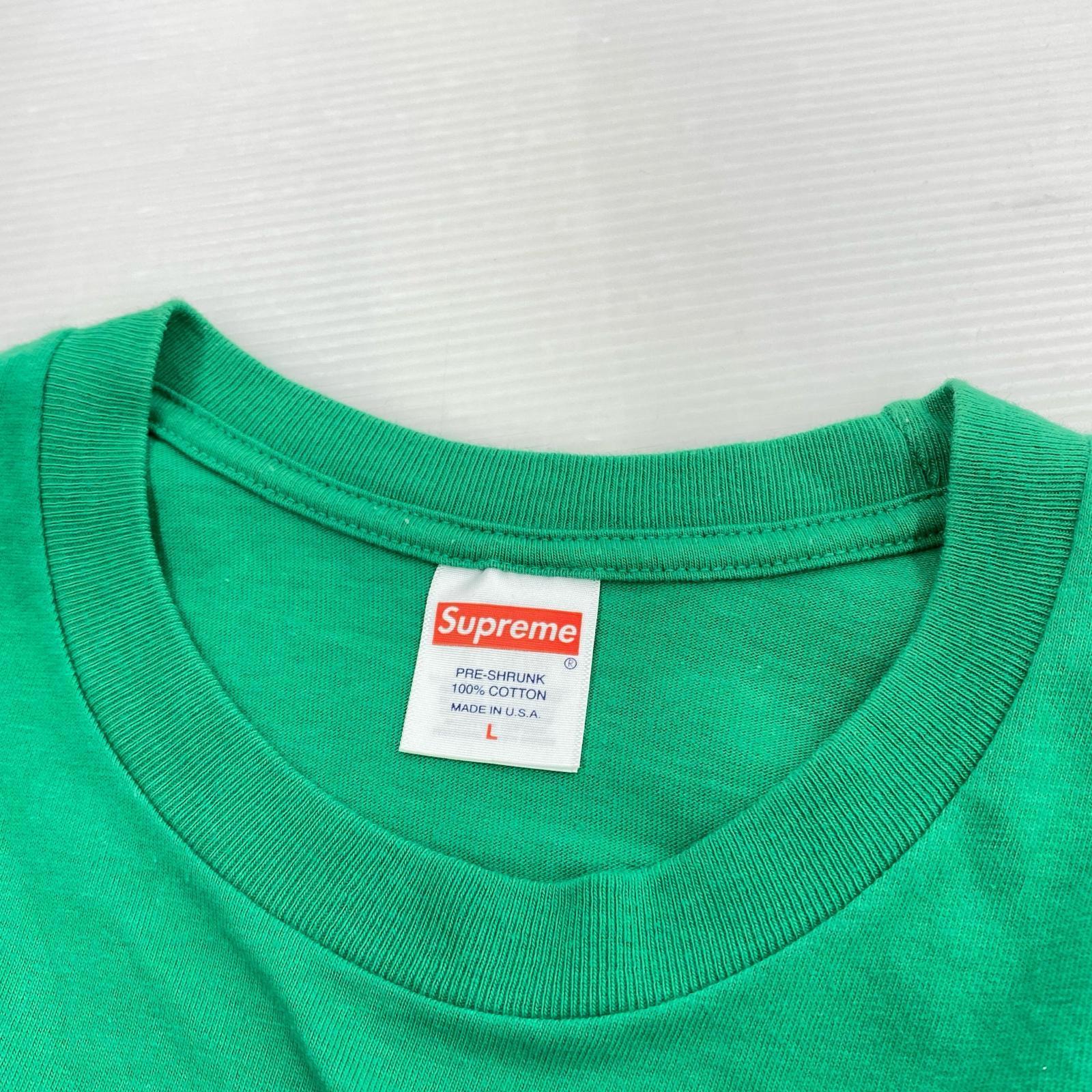 半袖Tシャツ Supreme 23AW Warm Up Tee ウォームアップ プリントTee L 緑 L