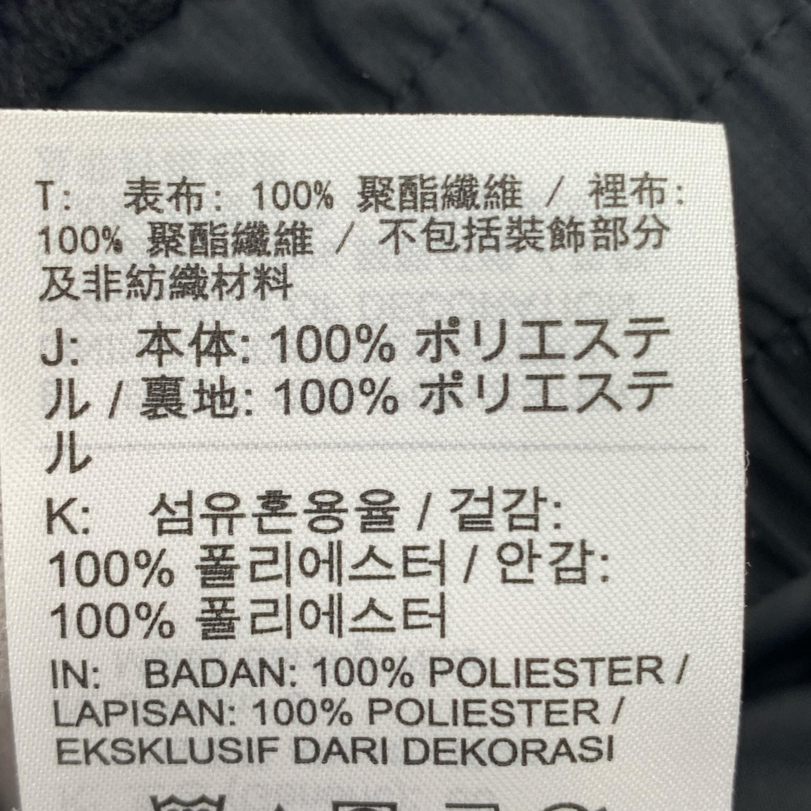 ジャケット フリースベスト BLK S ブラック