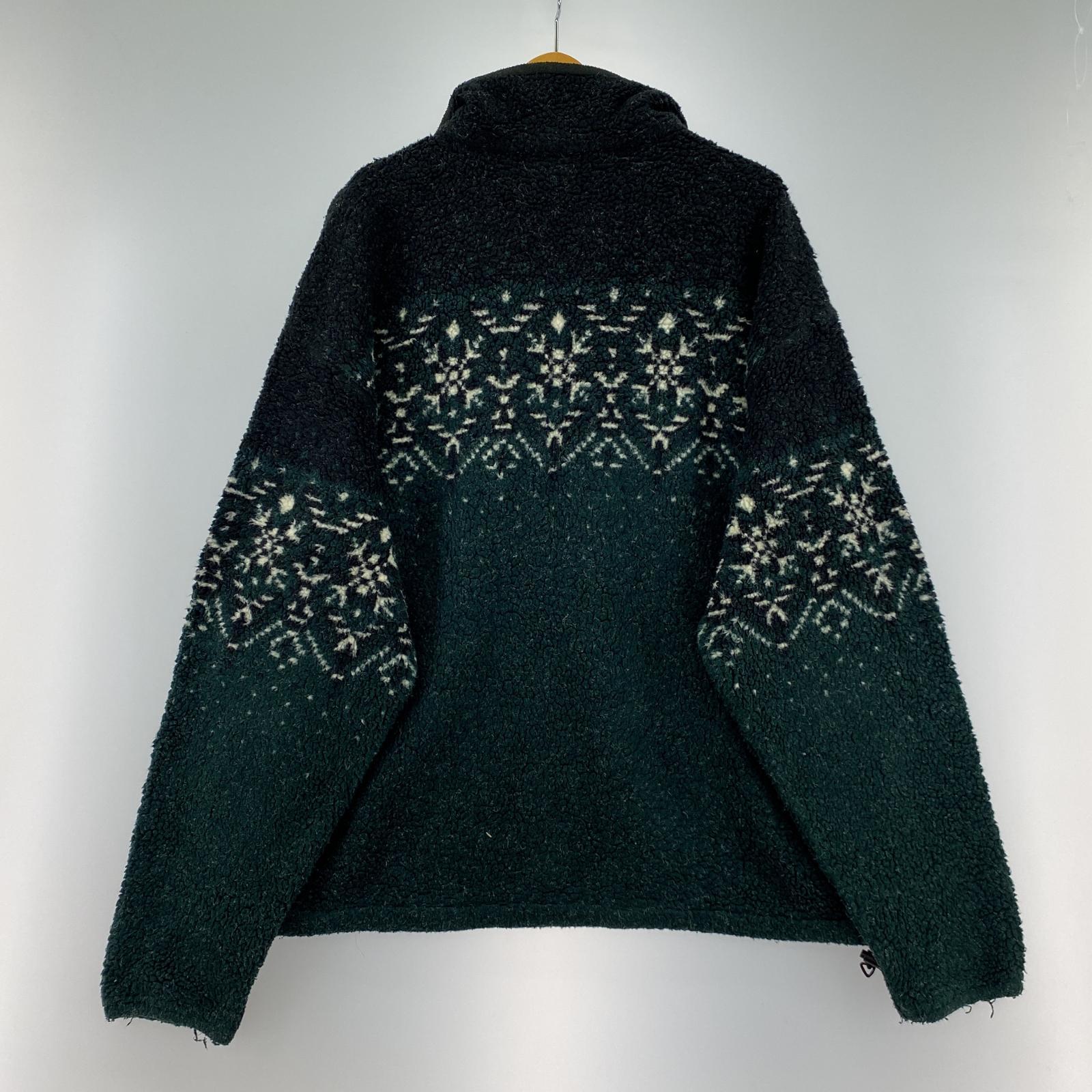 ジャケット USA製 フリース (XL) グリーン