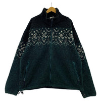 ジャケット USA製 フリース (XL) グリーン