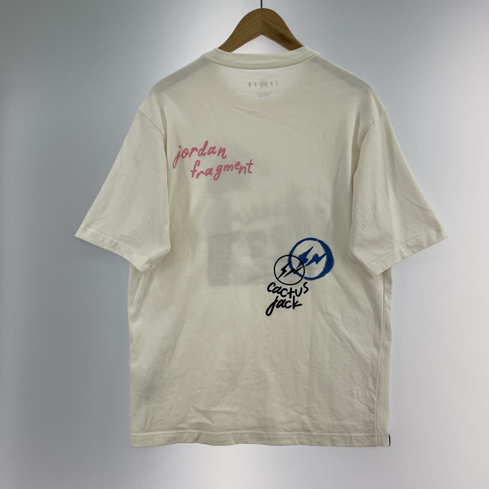 半袖Tシャツ FRAGMENTS TRAVIS SCOTT TEE S 白 S ホワイト