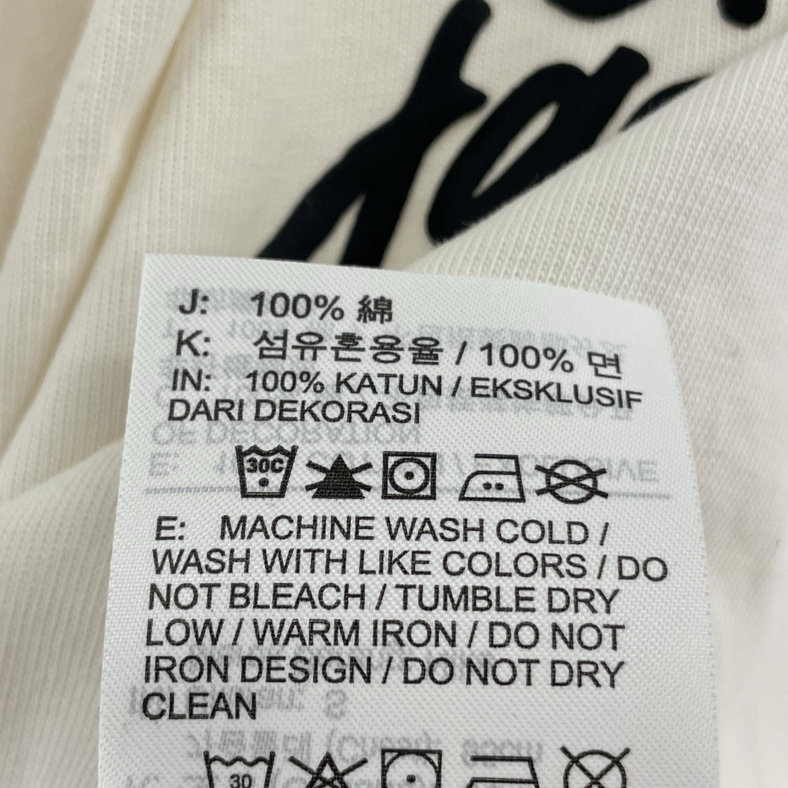 半袖Tシャツ FRAGMENTS TRAVIS SCOTT TEE S 白 S ホワイト