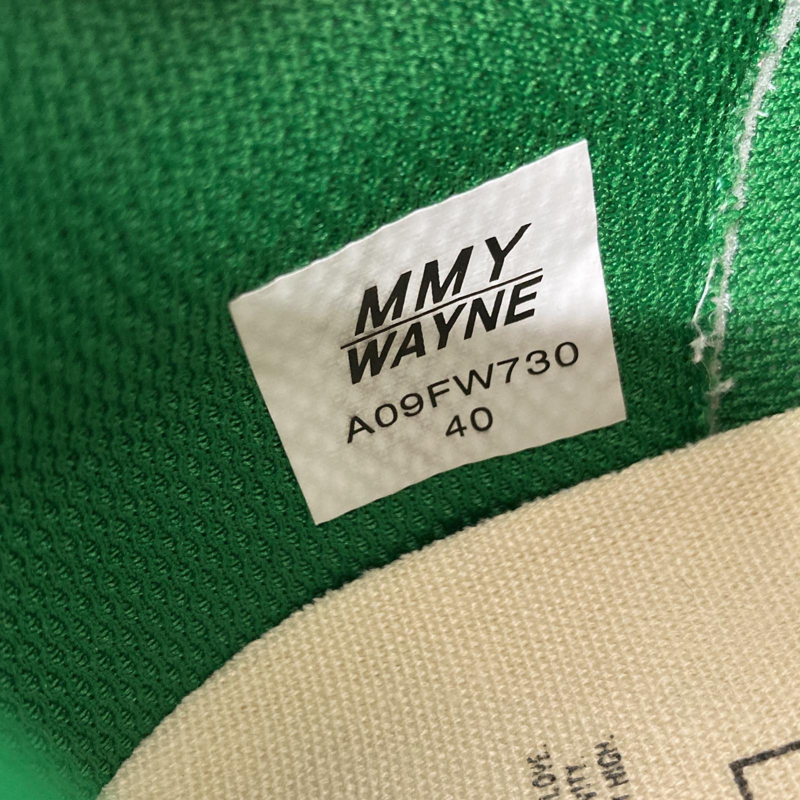 スニーカー WAYNE LOW SIZE40 GREEN