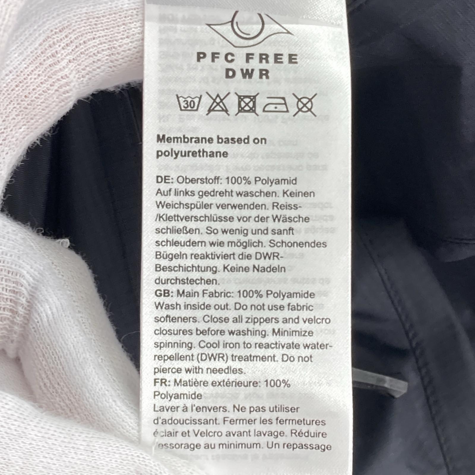 マウンテンパーカー Mammut Microlayer 2.0 HS Hooded Jacket 黒 (XS) S ブラック